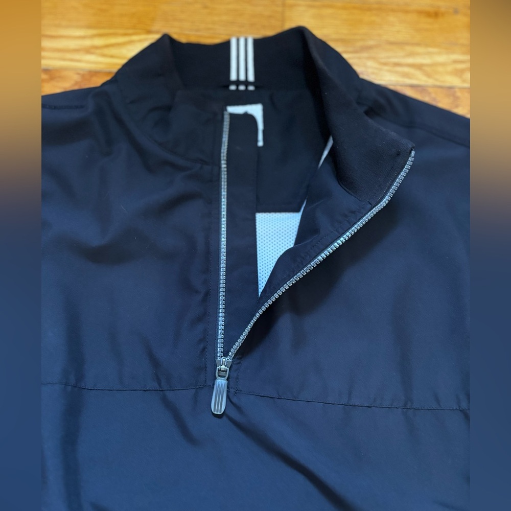 Vintage 2002 Adidas CLIMASHELL Golf Pullover w/Zippered Pockets - Picture 5 of 13